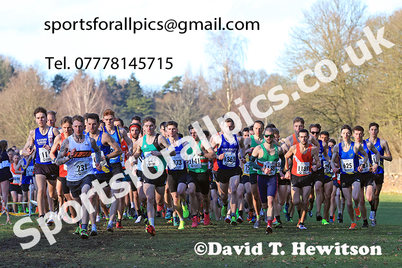 Senior mens 2025 Northern Cross Country Champs, Tatton Park, Knutsford, Cheshire. Photo: David T. Hewitson/Sports for All Pics